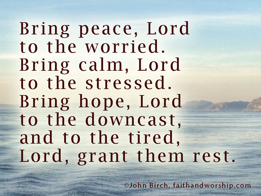 prayer, worried, stressed, downcast, hope, peace